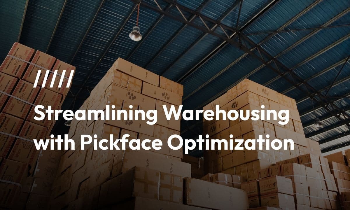 Streamlining Warehousing with Pickface Optimization